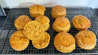 Spiced Treacle Scones - Quick & Easy