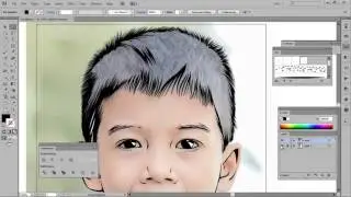 Making Vector Potrait With Adobe Illustrator Part 1