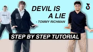 Devil Is A Lie - Tommy Richman *EASY DANCE TUTORIAL* (Beginner Friendly)