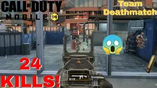 Best 24 Kills!!! | Team Deathmatch | Call of Duty Mobile Gameplay (No Commentary)