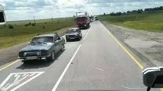 #90 Дальнобой по России.Помчали на юг, 14 городов)))