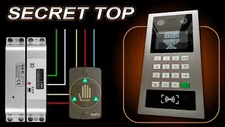 Домофон SECRET TOP T4 API, Схемы подключения