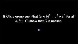 IN HersteinSolution Ex 3 Section 2.3||Abelian Group