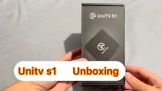 Unitv S1 - Unboxing melhor receptor em custo Benefício