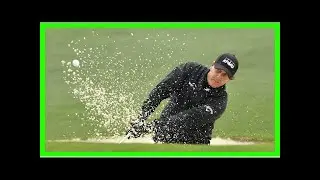 Masters 2018: Phil Mickelson whiffs near the trees to begin his Round 3 at Augusta