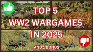 Top 5 WW2 Miniature Games That Will BLOW Your Mind!