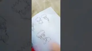 draw Naruto Sage mode