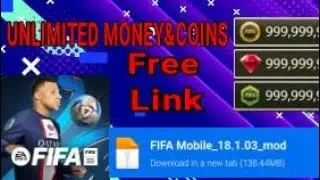 Fifa mobile Unlimited money&coins cheat Mod Menu 18.1.03 New Update #fifa #hack #modmenu #fifamobile