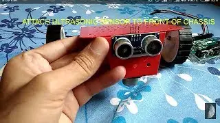 How to make obstacle preventing Robot using Arduino uno and Adafruit motor shield