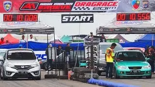 DUEL SERU MOBIL BARU VS MOBIL TUA || DRAG RACE MOBIL || IDC 2018 LANUD GADING WONOSARI
