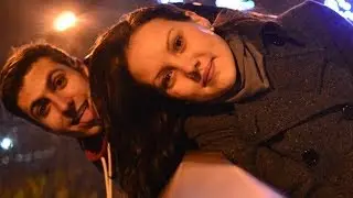 Having fun walking around Moscow!