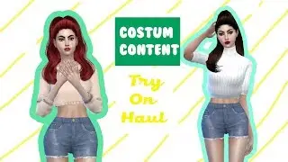 CC Try on Haul # 1 // The Sims 4 // KimChi Gamer