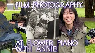 Film Photography in the SF Botanical Garden: Flower Piano on the Mamiya RZ67 & Nikon FM10