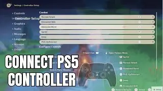 How To Use PS5 Controller On Genshin Impact Pc