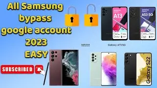 BYPASS FRP ALL SAMSUNG 2023  (A10, A13,A30,A50,A70,) free tool G-ST SamUnlock V5.5  