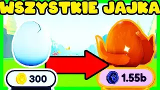 CO SIĘ STANIE GDY OTWORZYMY WSZYSTKIE JAJKA OD POCZĄTKU DO KOŃCA w PET SIMULATOR X!  ROBLOX