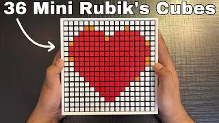 I Bought The World’s Smallest Rubik’s Cube Mosaic Set “Gan Mosaic Set”