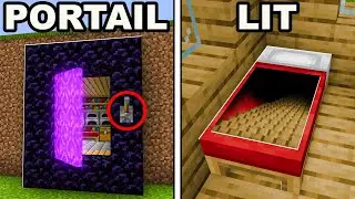 5 BASES ILLÉGALES que TU PEUX FAIRE sur Minecraft !