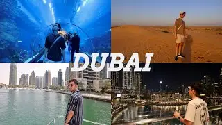Dubai in 5 Days VLOG 🇦🇪  - Exploring the UAE (Burj Khalifa, Desert Safari, Dubai Mall, Yacht Cruise)