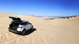 Driving Oceano Dunes in Range Rover Evoque [360]