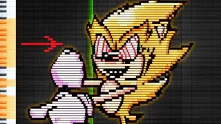SONIC.EXE 2.0 on the piano  (Friday Night Funkin mod)