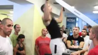 Takmicenje u bencu i zgibovima - Hard Core Gym RIO - Smederevo 1.7.2012