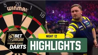 Michael van Gerwen vs Luke Littler FULL MATCH | Semi-Final | Premier League Darts 2026 Night 12