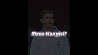 Sizce Hangisi? #futbol #keşfet #gs #ronaldo #messi #goat