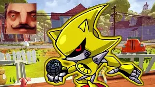 Hello Neighbor - My New Neighbor Super Sonic Metal the Hedgehog Act 2 Gameplay Walkthrough