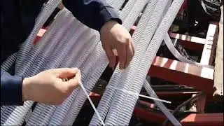 Укладка и утяжки семяпровода на сеялке АТД ХОРШ АгроСоюз