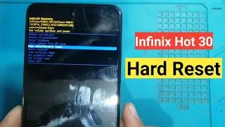 Infinix Hot 30 Hard Reset | How to hard reset infinix hot 30 x6831 | Pattern password pin Unlock
