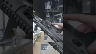 This AEG AR is completely ambidextrous. APS Falkor