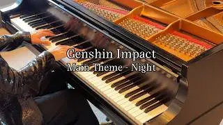 Genshin Impact Main Theme - Night | Piano Cover