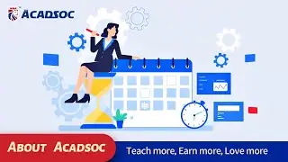 Work at Home as an ESL Tutor | Acadsoc Hiring Now!