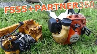 зажигание на stihl fs55 от бензопилы partner350