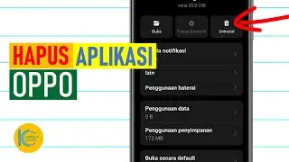Cara Menghapus Aplikasi HP OPPO | Uninstall Apps Handphone OPPO