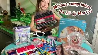 Comprinhas da 25 de março! #25demarço #comprinhas #saopaulo