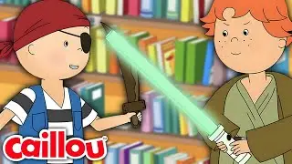 Caillou am Welttag des Buches | Die Neuen Abenteuer von Caillou | Staffel 3: Folge 17