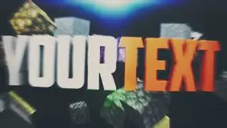 CINEMA 4D & AFTER EFFECTS OLD MINECRAFT INTRO TEMPLATE + FREE DOWNLOAD