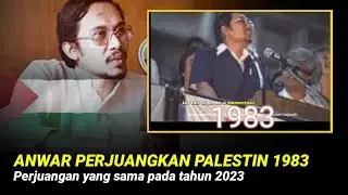 VIDEO ANWAR PERJUANGKAN PALESTIN TAHUN 1983❗️