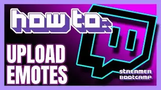 How to Upload Twitch Emotes QUICK & EASY | Twitch Tips 2022