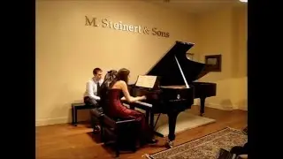 Brahms Hungarian Dance No. 6 Piano duet