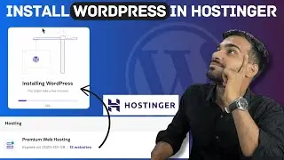how to install wordpress in hostinger shared hosting hindi