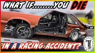 What Happens if you DIE Racing Or seriously Injured???  Crashes happen...... Let's Talk.....