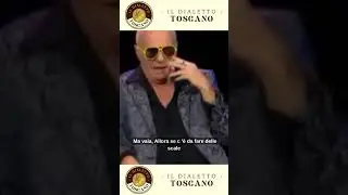 Panariello 🤣 Sirvano #dialettotoscano