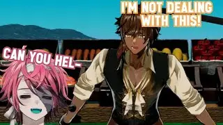 The Buried Treasure Was Rosco?! 【Gale Galleon 3D Debut】【Rosco Graves】【Male Vtuber Clips】