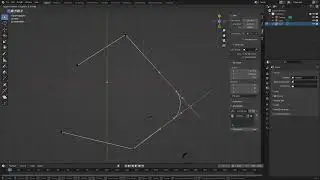 Blender 3.3 - Curves Basics - Part 2 (create chamfer and fillet & then edit it later)