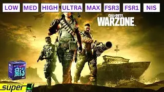 Call of Duty Warzone And Plunder | GTX 1650 SUPER | I3 8100 | All Settings TESTED!