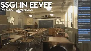 How to Make Eevee Look More Like Cycles - Blender (EEVEE SSGI Addon)