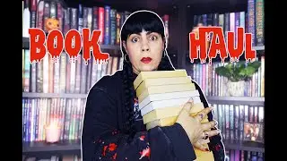 HORROR BOOK HAUL  |  60 BOOKS